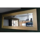 Ex-Display Portway “Electraflame” Inset for Stove, Gilt Effect Framed Bevel Edged Mirror, Lamps