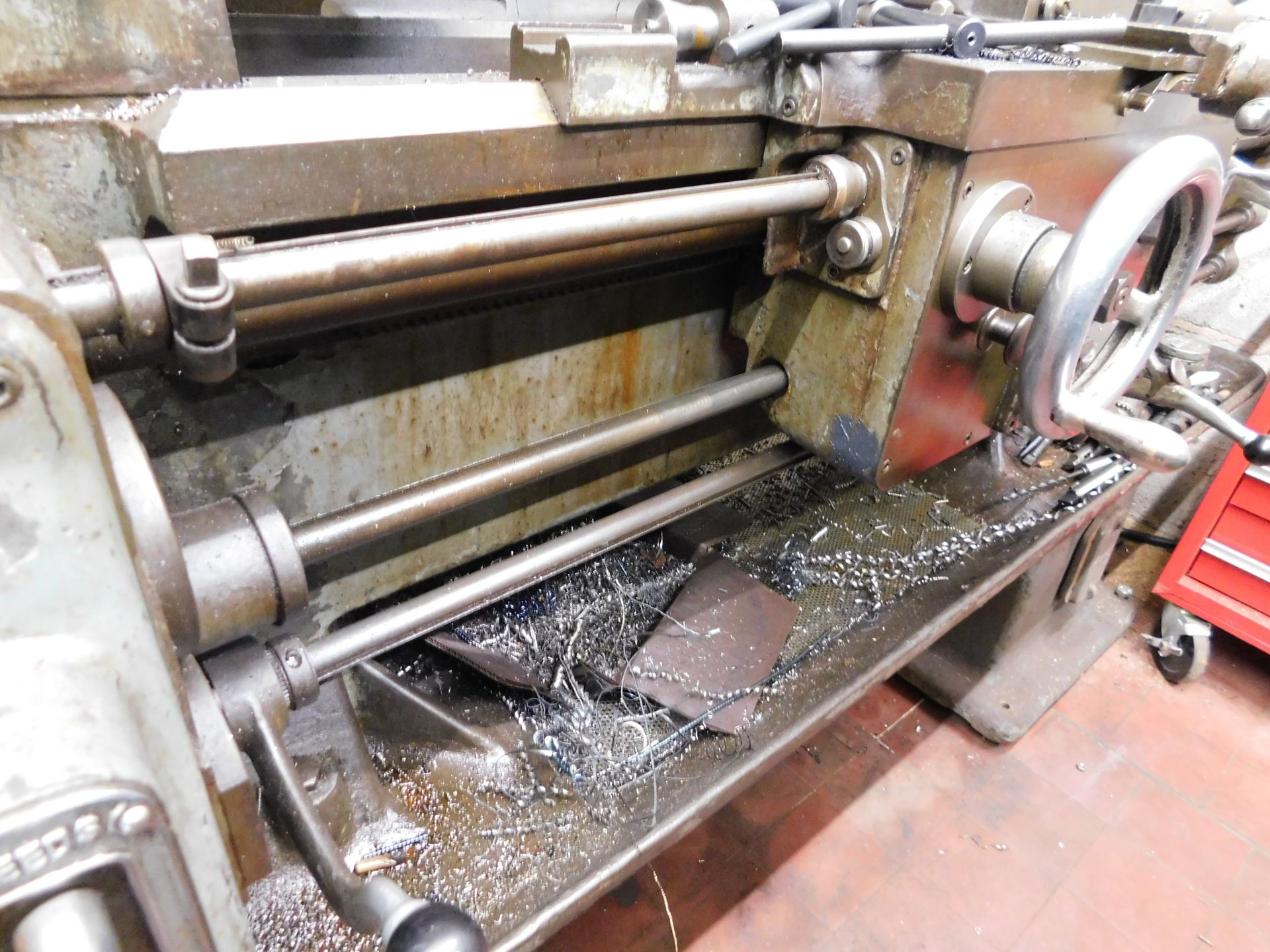 Holbrook Rolls Royce Gap Bed Lathe, 58in Bed Serial Number F9429765, (Re-engineered by Vaughan - Image 7 of 17