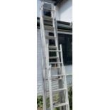 Two Sets of Aluminium Ladders (Location: Romford. Please Refer to General Notes)