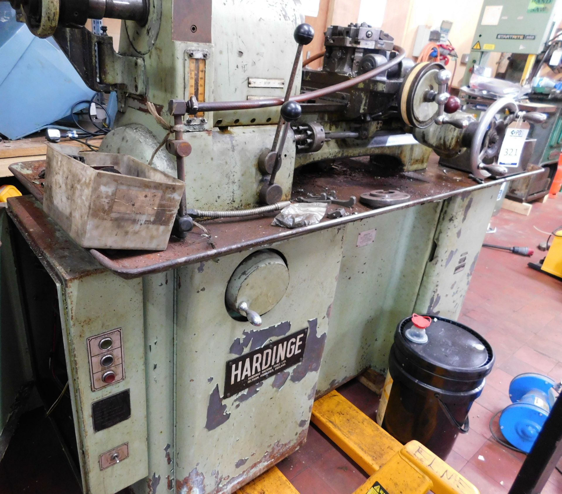 Hardinge Lathe (For Spares or Repair - Condition Unknown) (Location: Bolton. Please Refer to General - Bild 2 aus 6