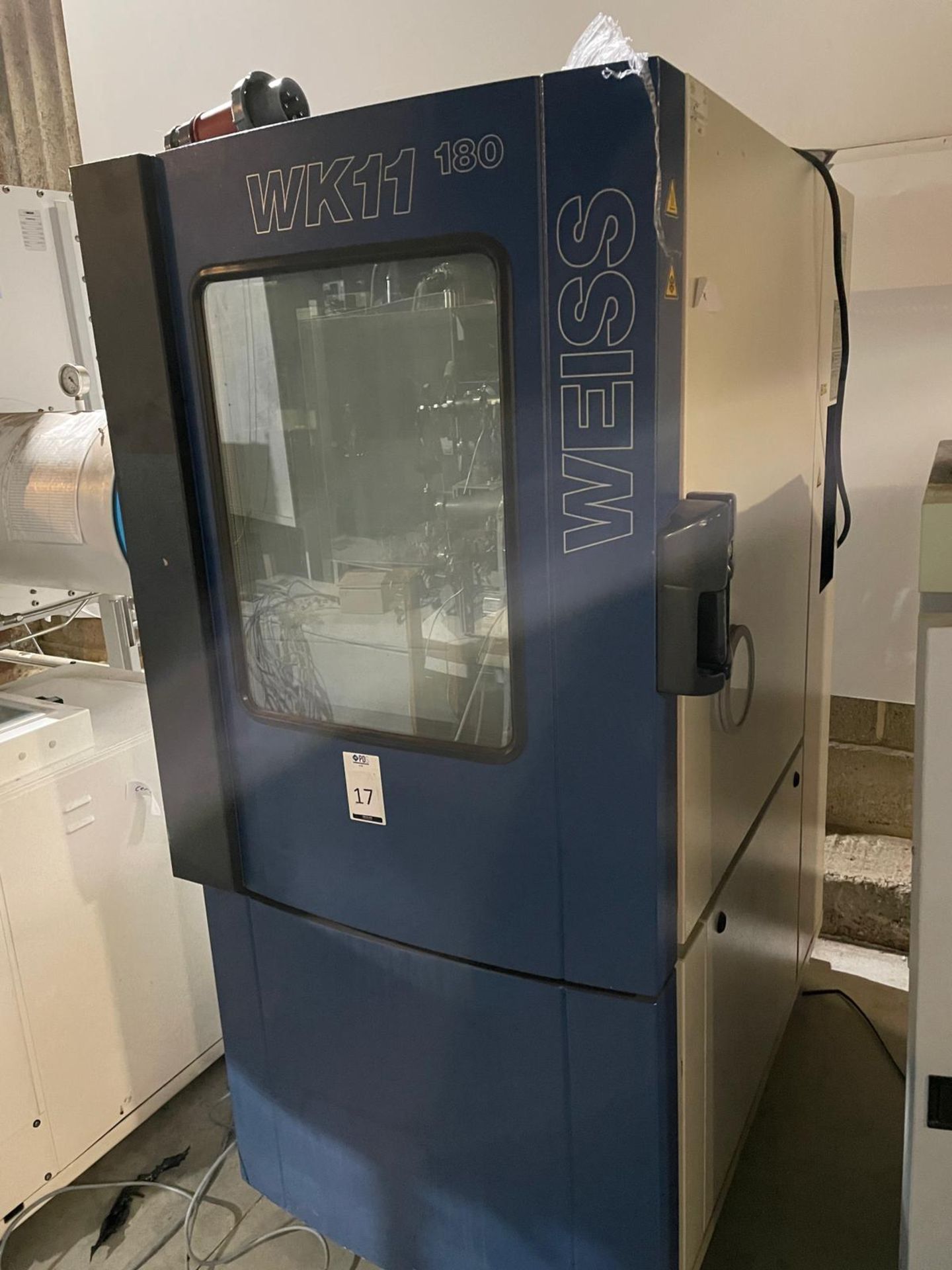 Weiss WK11 180 Environmental Test Chamber (2003), Serial number 58226037750010, Weiss WK11 – 180/40 - Image 2 of 13