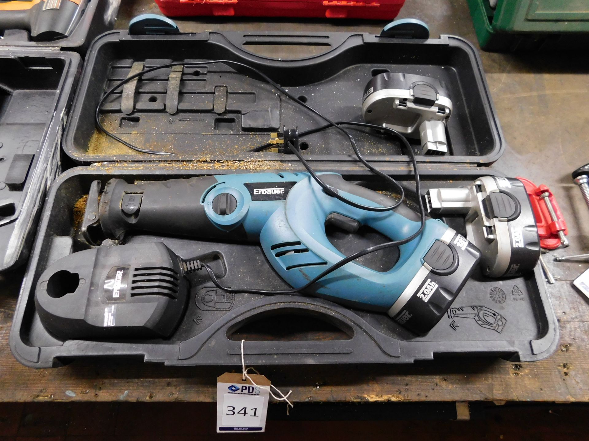 Erbauer Cordless Reciprocating Saw (Location: Bolton. Please Refer to General Notes)