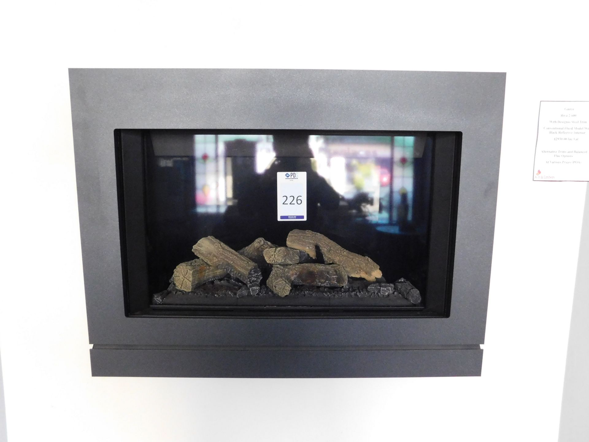 Ex-Display Gazco “Riva 2600” Gas Fire (Where the company’s description/price information is shown in