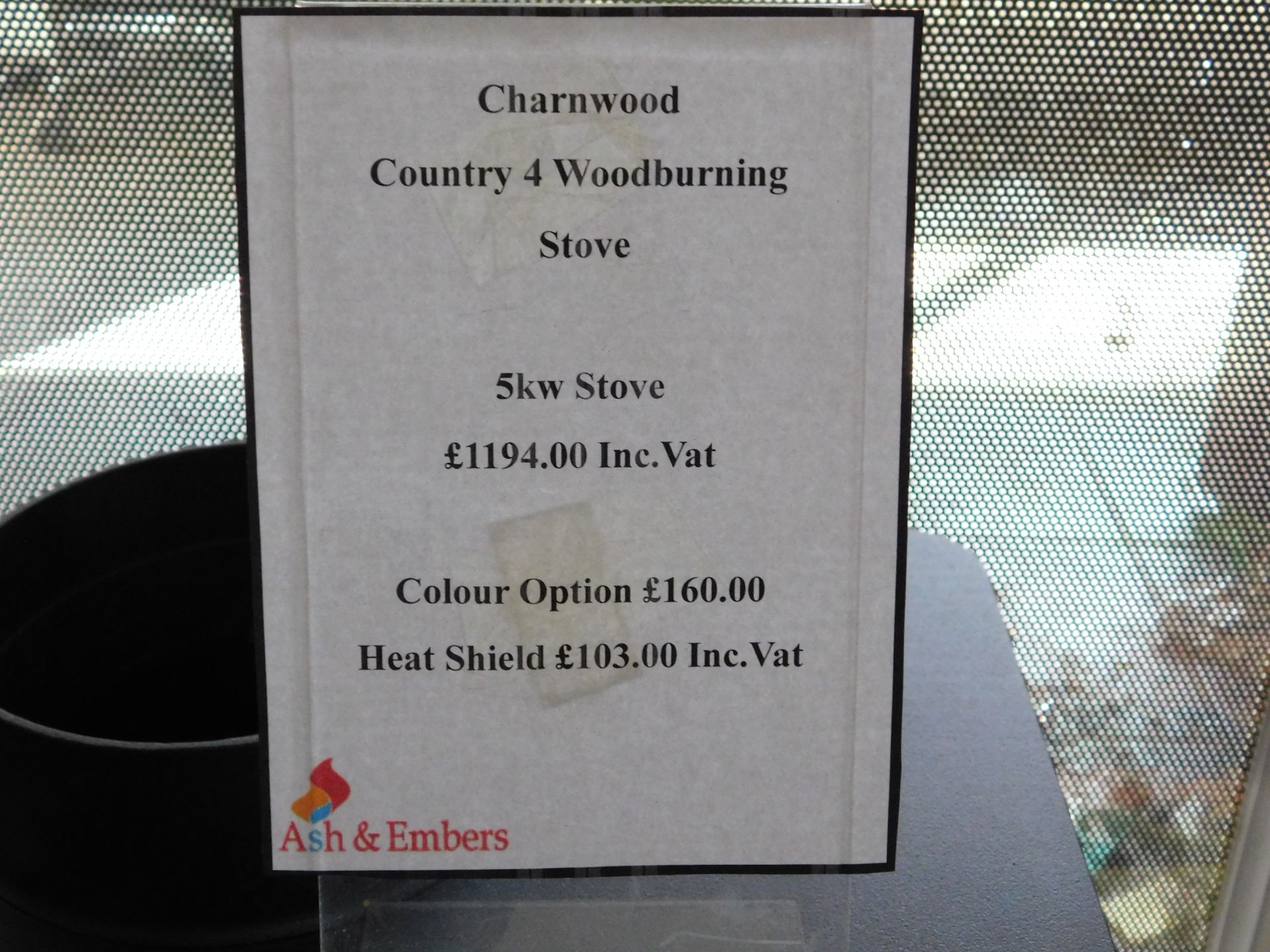 Ex-Display Charnwood “Country 4” 5kw Woodburning Stove (Where the company’s description/price - Image 3 of 3