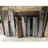 Range of Victorian Marble Fireplace Surround Components (Location: Romford. Please Refer to