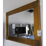 Ex-Display Gilt Effect Framed Bevel Edge Mirror (Where the company’s description/price information