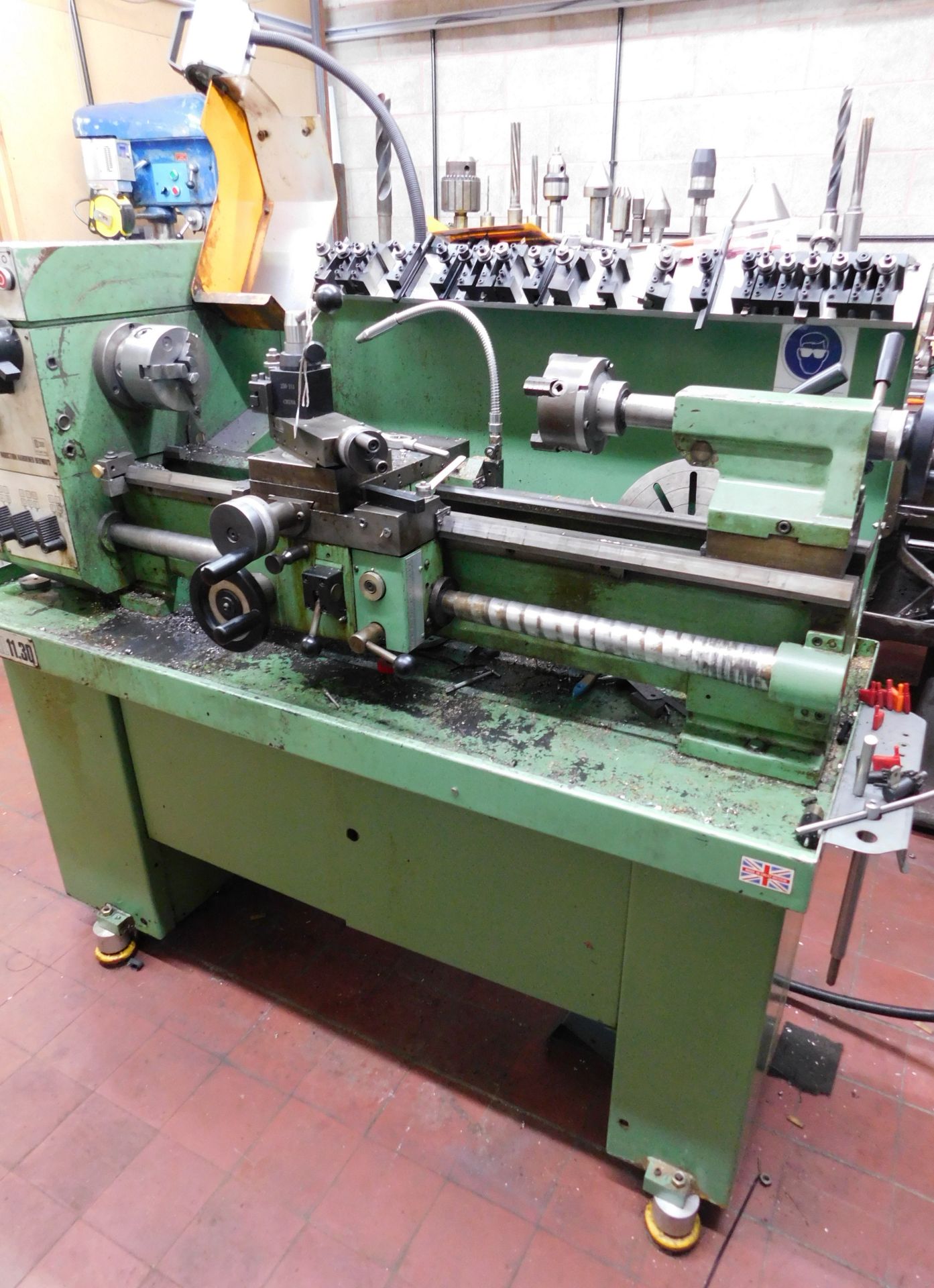 Boxford Industrial 11.30 Gap Bed Lathe, 43in Bed (Location: Bolton. Please Refer to General Notes) - Image 3 of 9