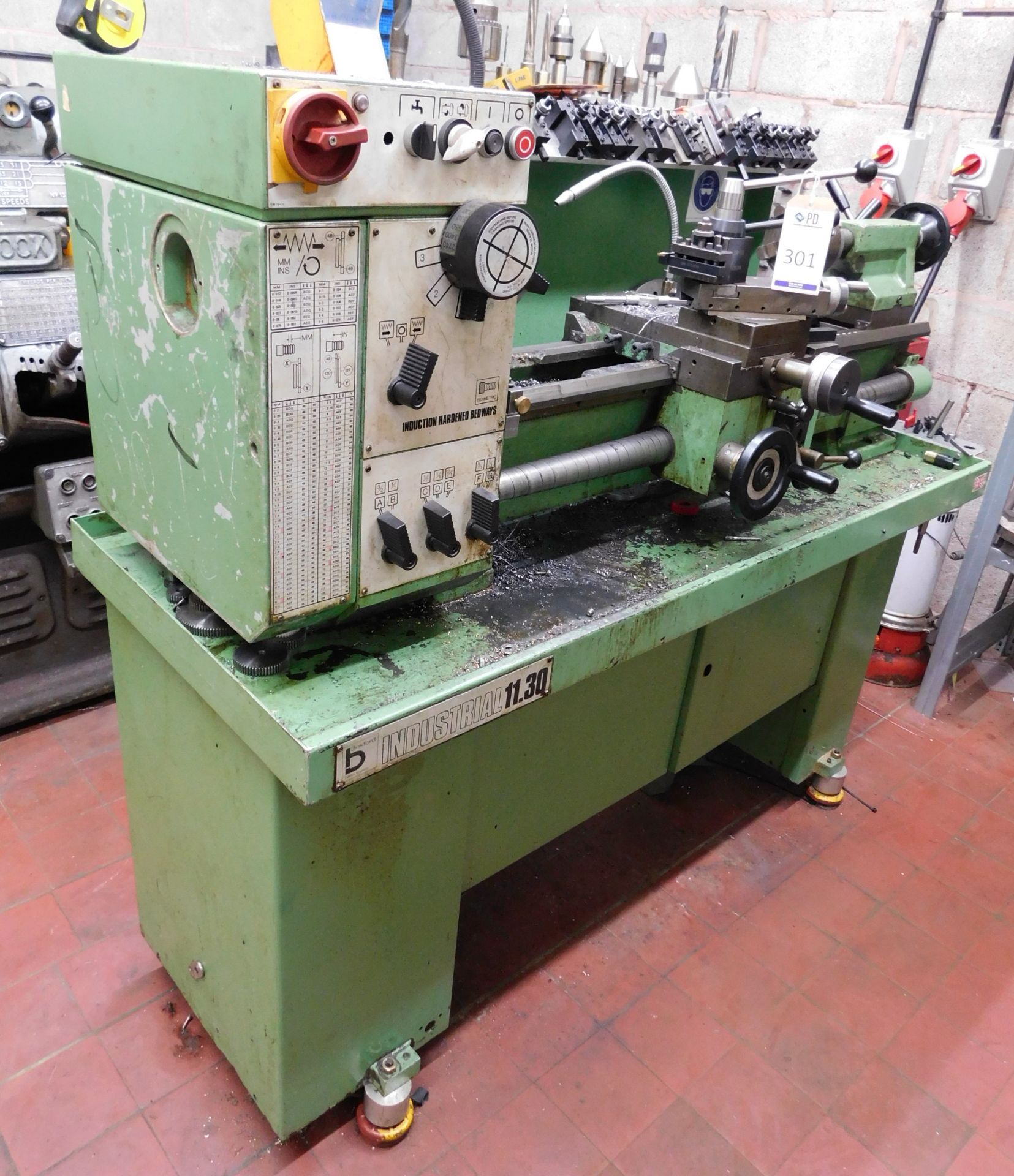 Boxford Industrial 11.30 Gap Bed Lathe, 43in Bed (Location: Bolton. Please Refer to General Notes)