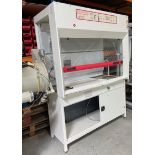 Clean Air Education Ducted Fume Cupboard (damaged track) (Location: Brentwood. Please Refer to