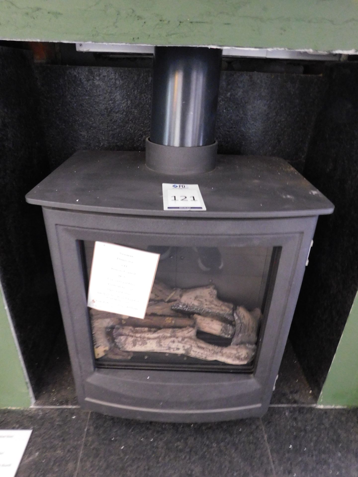 Ex-Display Newman “Flameview'' 4kw Gas Stove (Excludes Surround) (Where the company’s description/