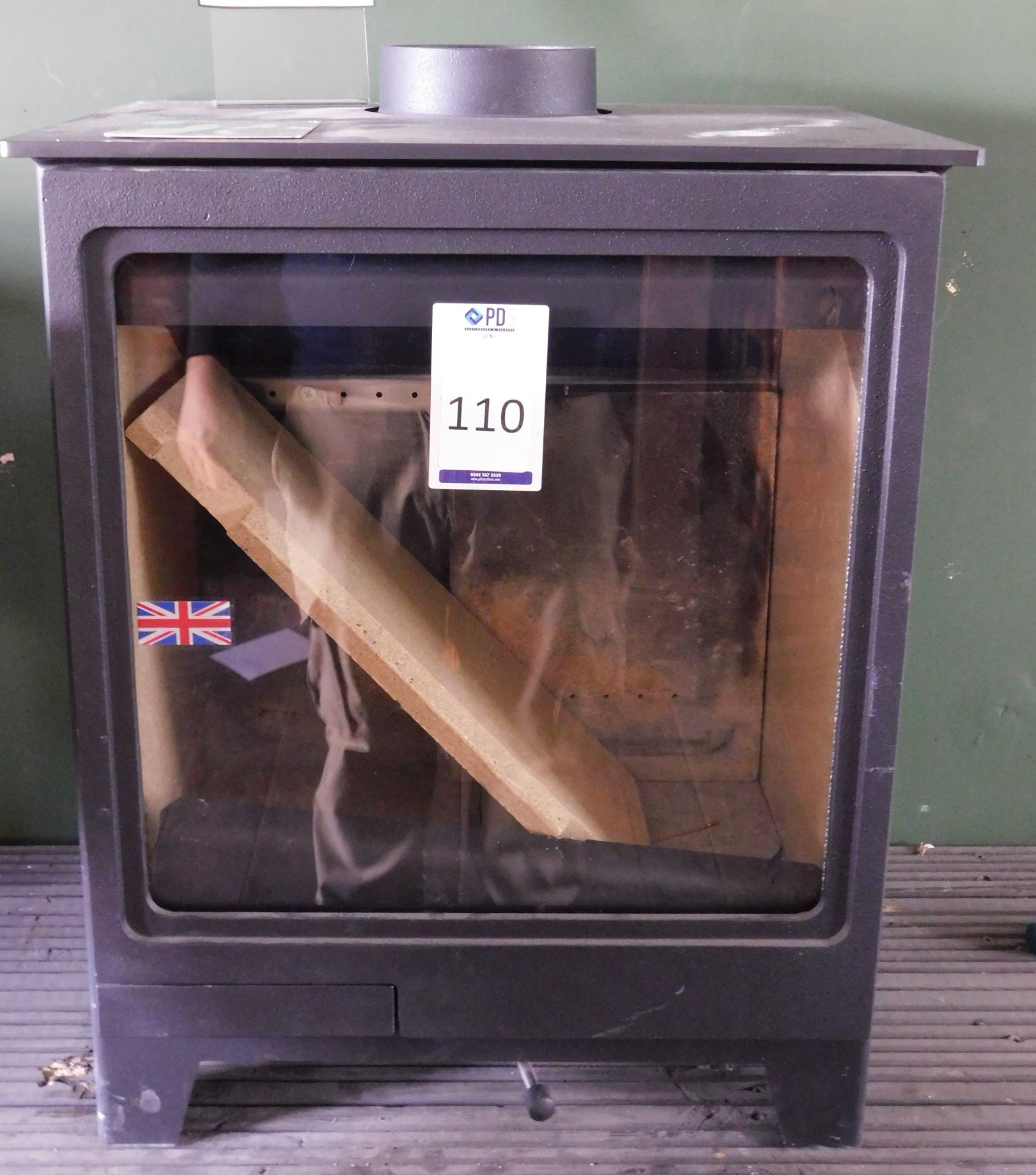 Ex-Display “Allure 5” Woodburning Stove (Where the company’s description/price information is