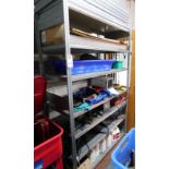 Single Bay of Galvanised Shelving & Contents (Location: Bolton. Please Refer to General Notes)
