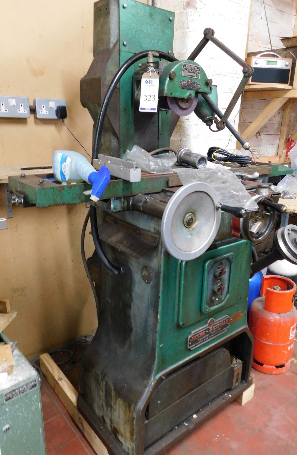 Jones-Shipman Surface Grinder (Condition Unknown) (Location: Bolton. Please Refer to General Notes)