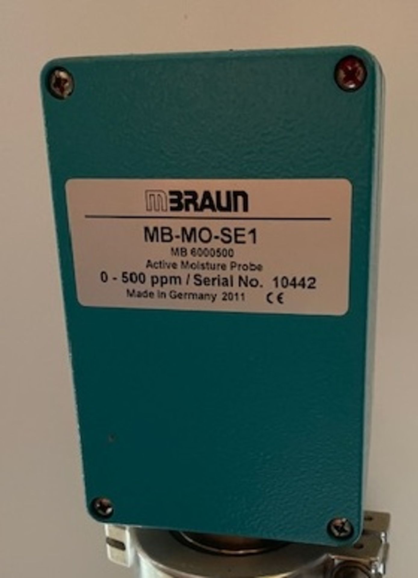 MBraun MB200 Glovebox, Project Number 8346, Serial Numbers 119480859/10442/15347, Max Pressure + - Image 3 of 6