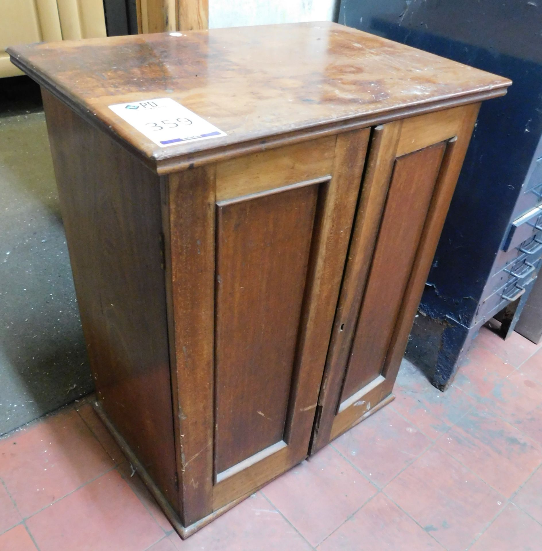 Wooden Multi-Drawer Cabinet with Two Doors & Contents (Location: Bolton. Please Refer to General