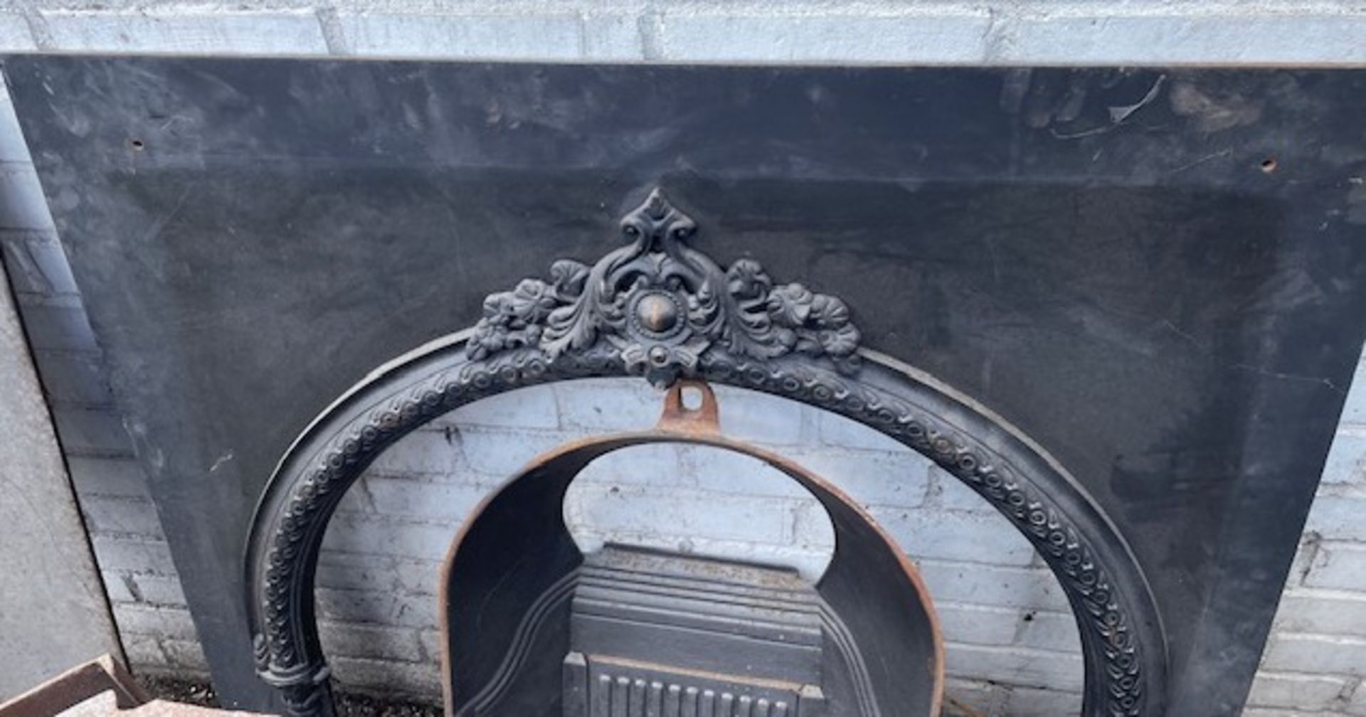 Victorian & Later Cast Metal Fireplace Surrounds etc. (Location: Romford. Please Refer to General - Image 5 of 8