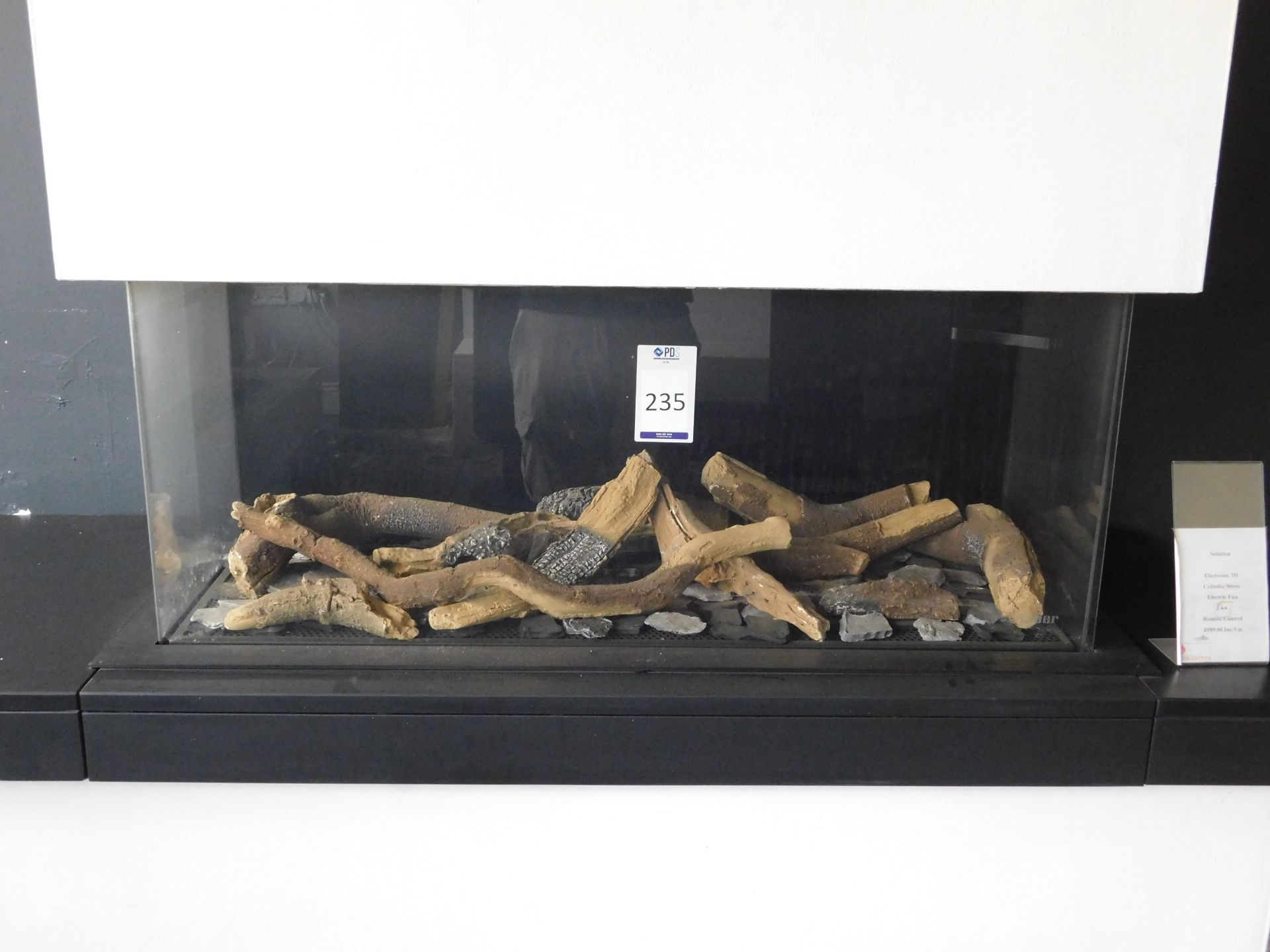 Ex-Display Log Effect Fire (Where the company’s description/price information is shown in the