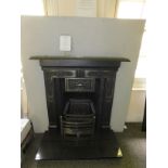 Ex-Display Victorian Cast Iron Fireplace Surround with Granite Hearth & Grate (Where the company’s