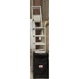 Wurth Extendable Ladder, Pair of Stepladders & a Double Extension Ladder (Location: Brentwood.