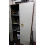 Double Door Cabinet & Contents of Assorted Collets & Spares etc (Location: Bolton. Please Refer to