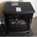 Ex-Display Dimplex “Bari” 1-2kw Electric Stove with Remote (Where the company’s description/price