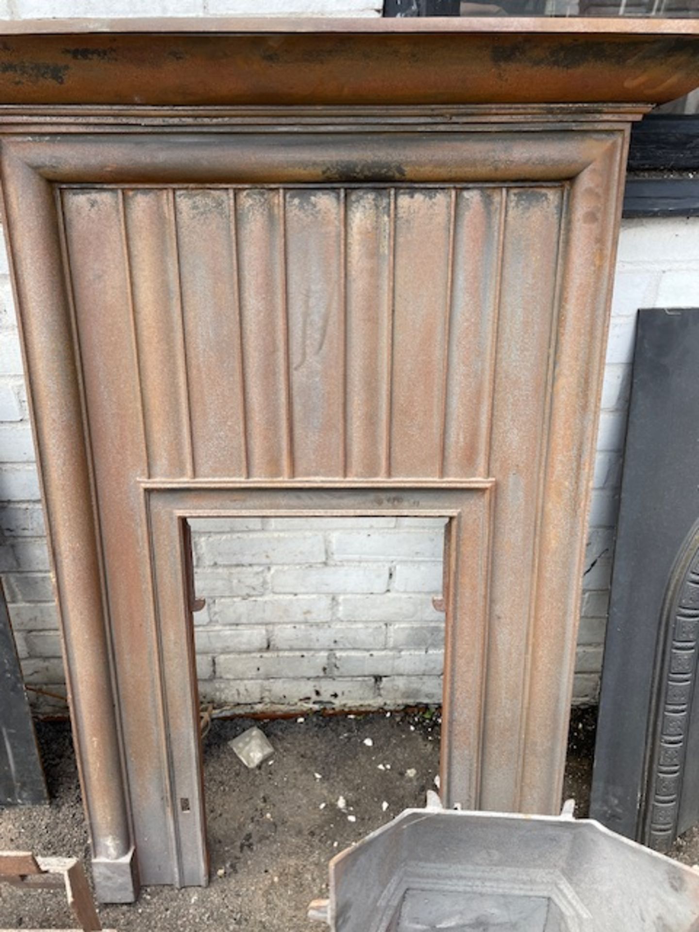 Victorian & Later Cast Metal Fireplace Surrounds etc. (Location: Romford. Please Refer to General - Image 6 of 8