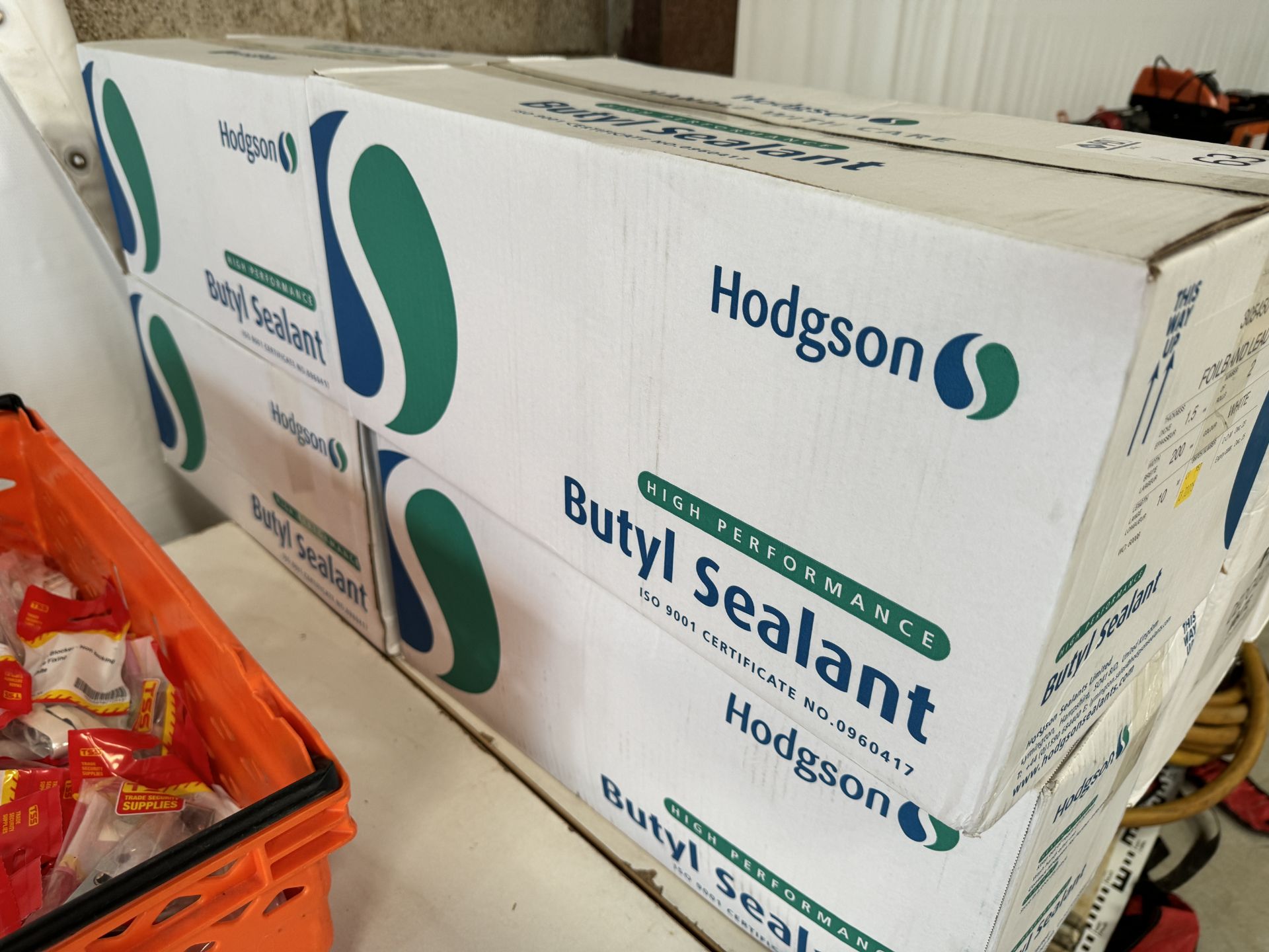 8 Rolls of Hodgson Butyl Sealant (Location: Brentwood. Please Refer to General Notes)