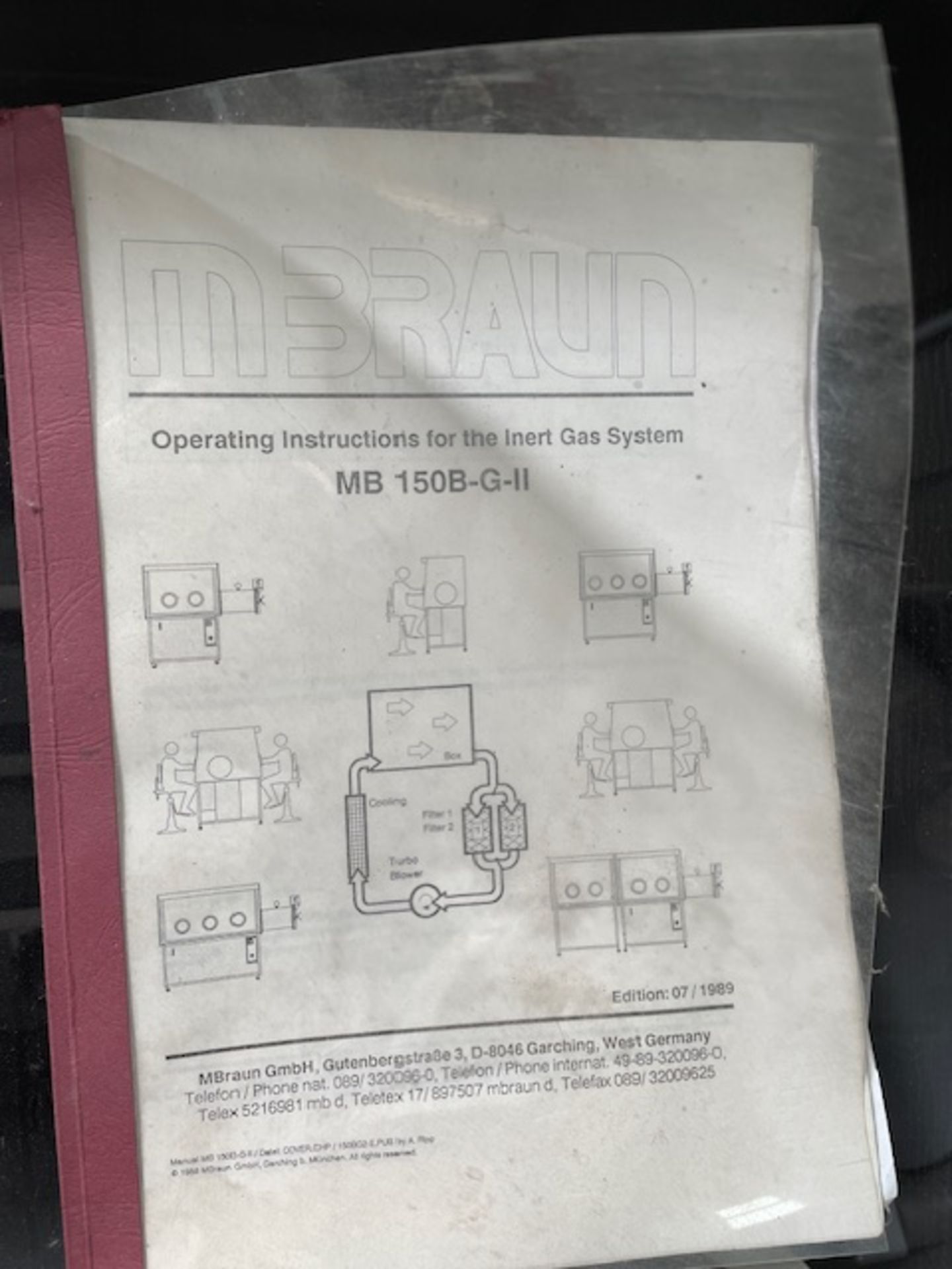 MBraun MB 150 – GII Glovebox (Location: Brentwood. Please Refer to General Notes) - Image 3 of 4