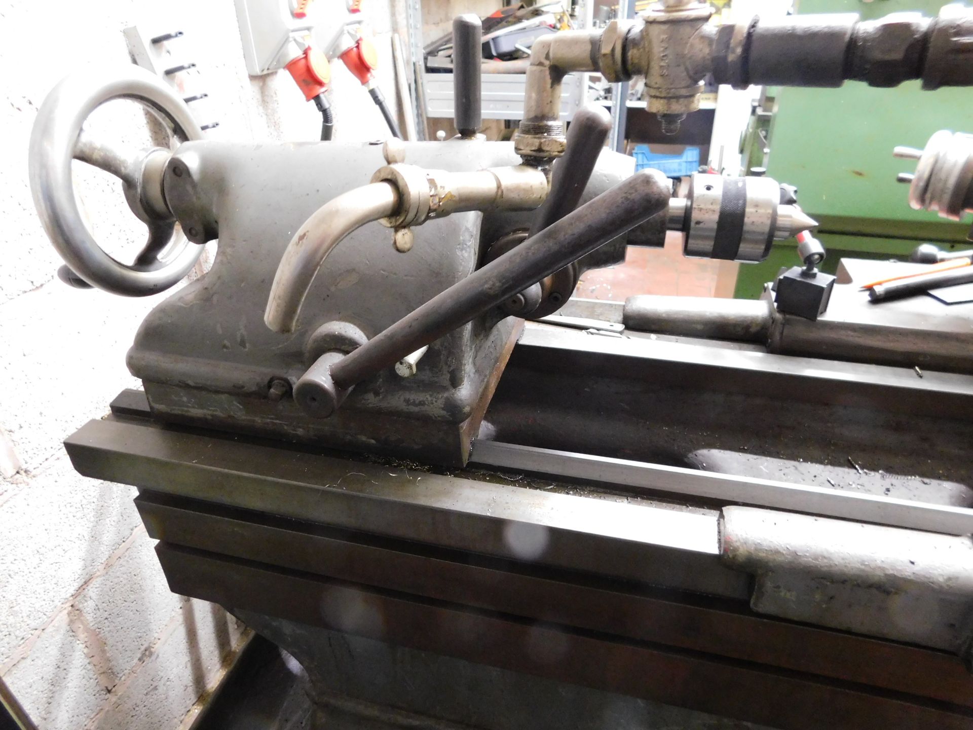 Holbrook Rolls Royce Gap Bed Lathe, 58in Bed Serial Number F9429765, (Re-engineered by Vaughan - Image 11 of 17
