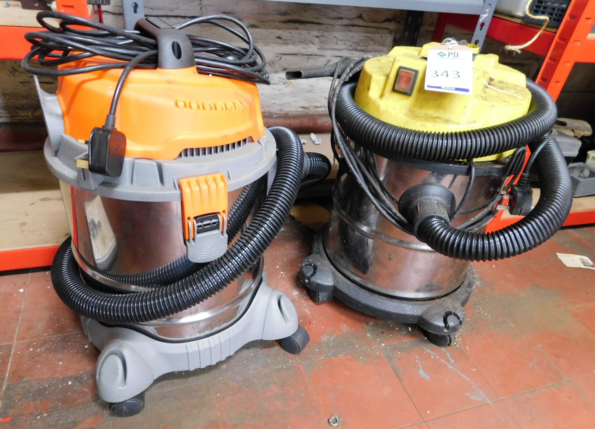 2 Cylinder Vacuum Cleaners (Location: Bolton. Please Refer to General Notes)