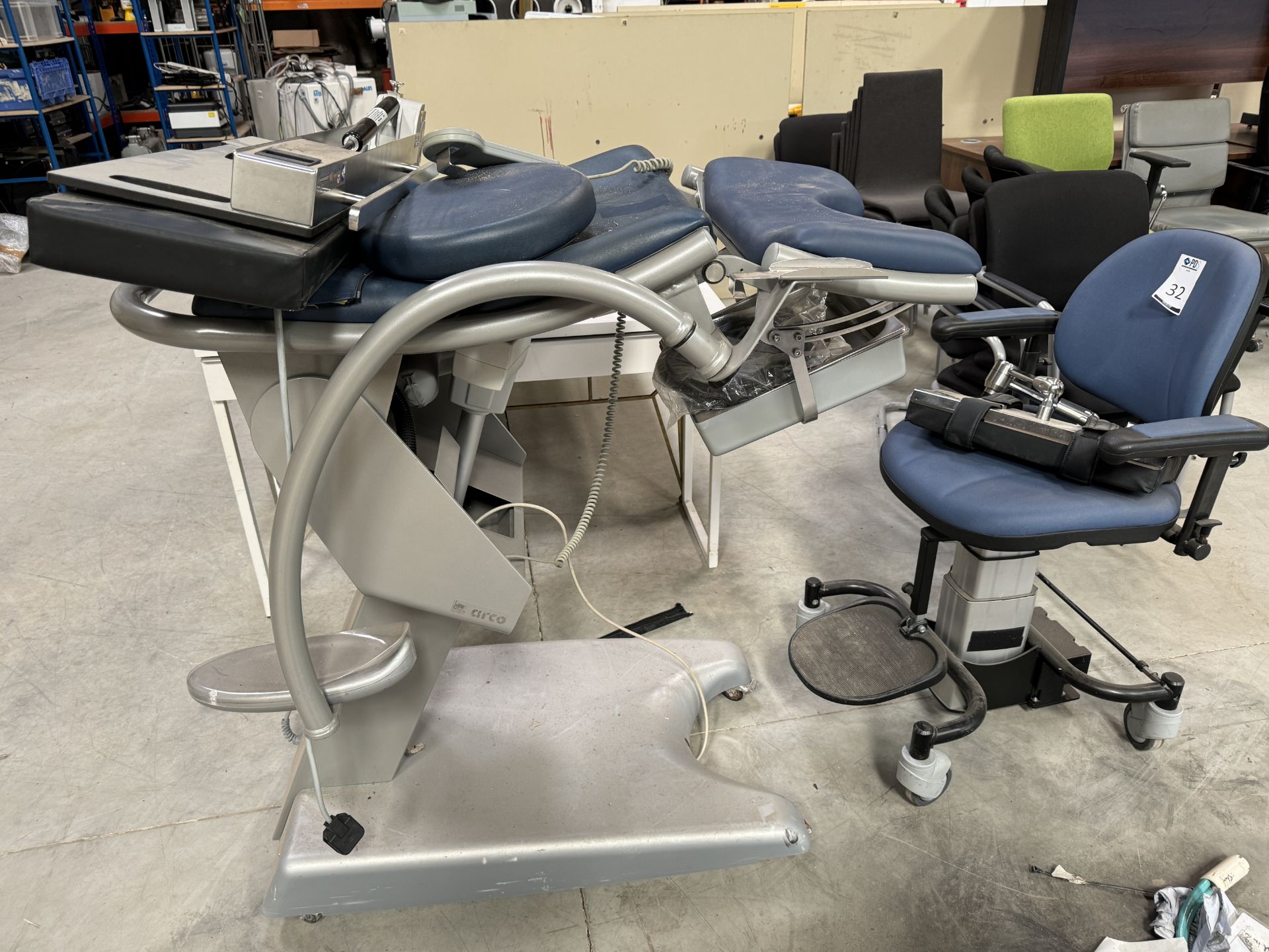 Mobile Chair & Gynaecological Treatment Chair (Location: Brentwood. Please Refer to General Notes) - Image 2 of 3