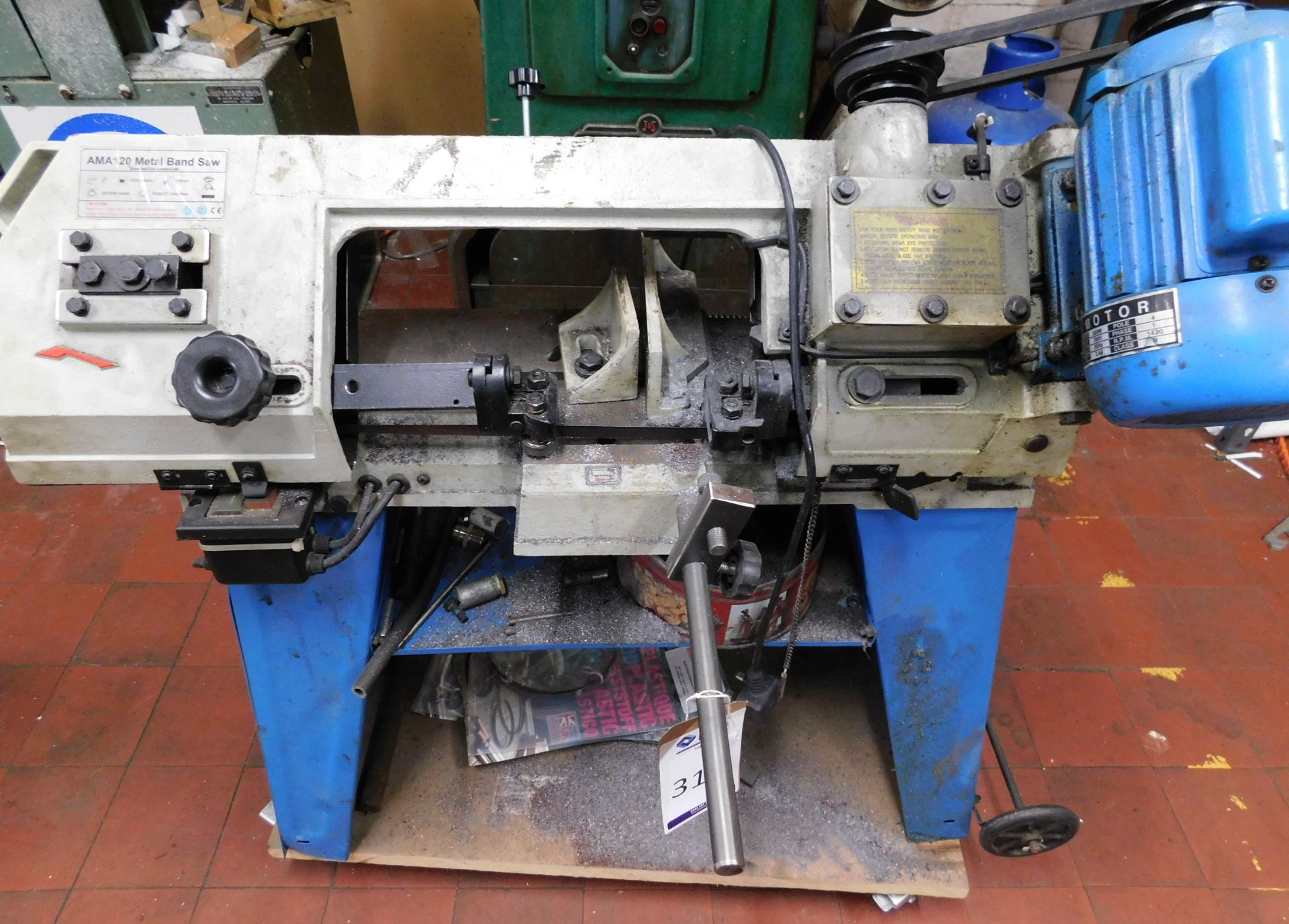 AMA120 Metal Horizontal Bandsaw (Location: Bolton. Please Refer to General Notes) - Image 4 of 9