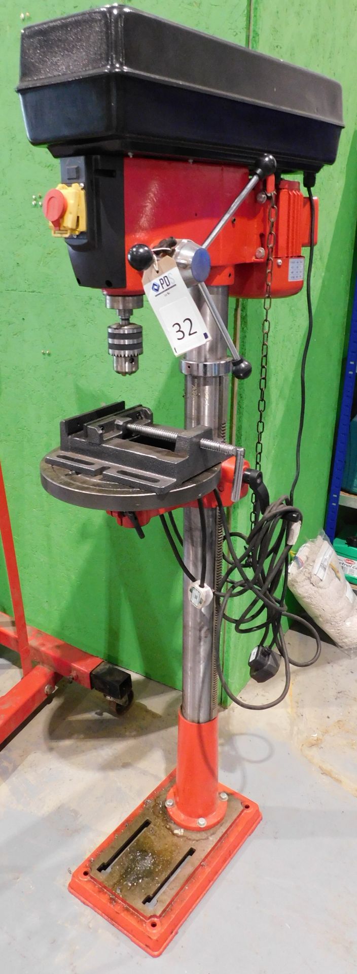 Sealey GDM200F/VS 16mm Variable Speed Pillar Drill, 240v (2017) Serial Number 01012 with Machine