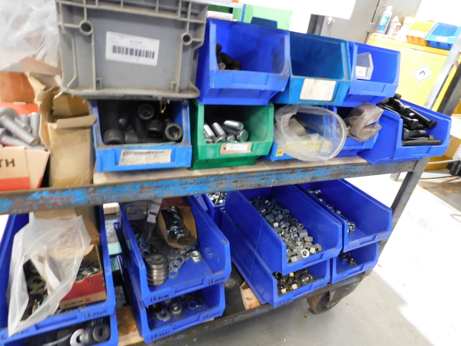 3-Tier Trolley & Contents of Washers & Bolts etc (Located Rugby. Please Refer to General Notes) - Image 3 of 5