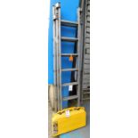 SGB Youngman Combi 1200, 21 Rung Triple Extension Ladders & Ladder M8 RIX Ladder Base (Located