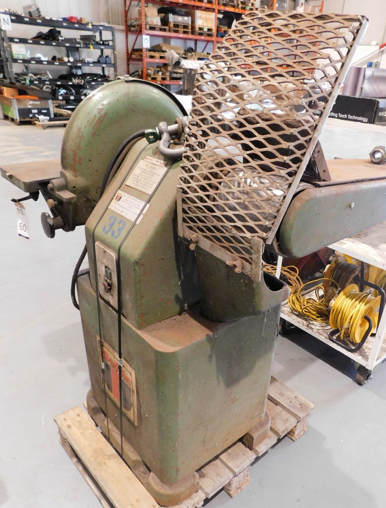 Wadkin Durham BGY Disc & Belt Sander/Linisher Serial Number 871052 (Located Rugby. Please Refer to - Image 3 of 6