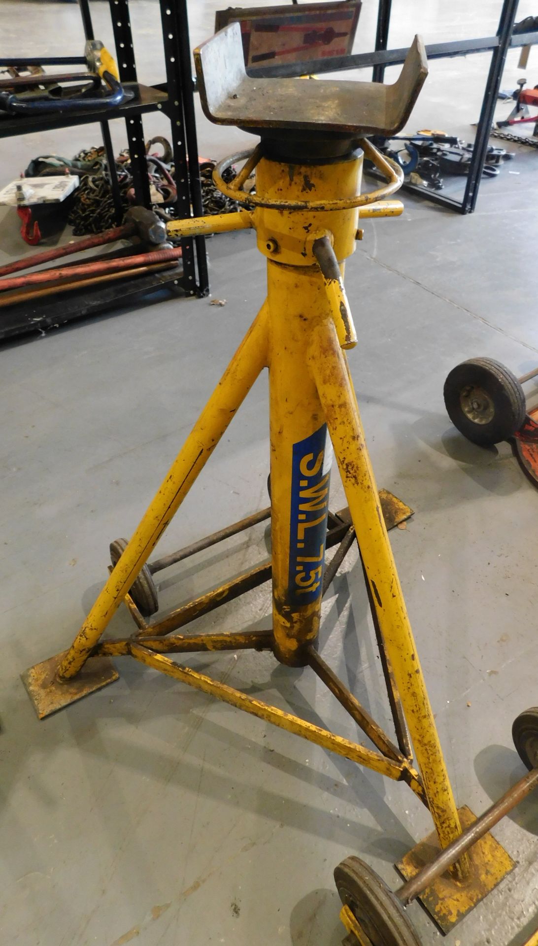 Pair of Somers AS10 7.5t Adjustable Axle/Chassis Stands (Located Rugby. Please Refer to General - Image 4 of 5