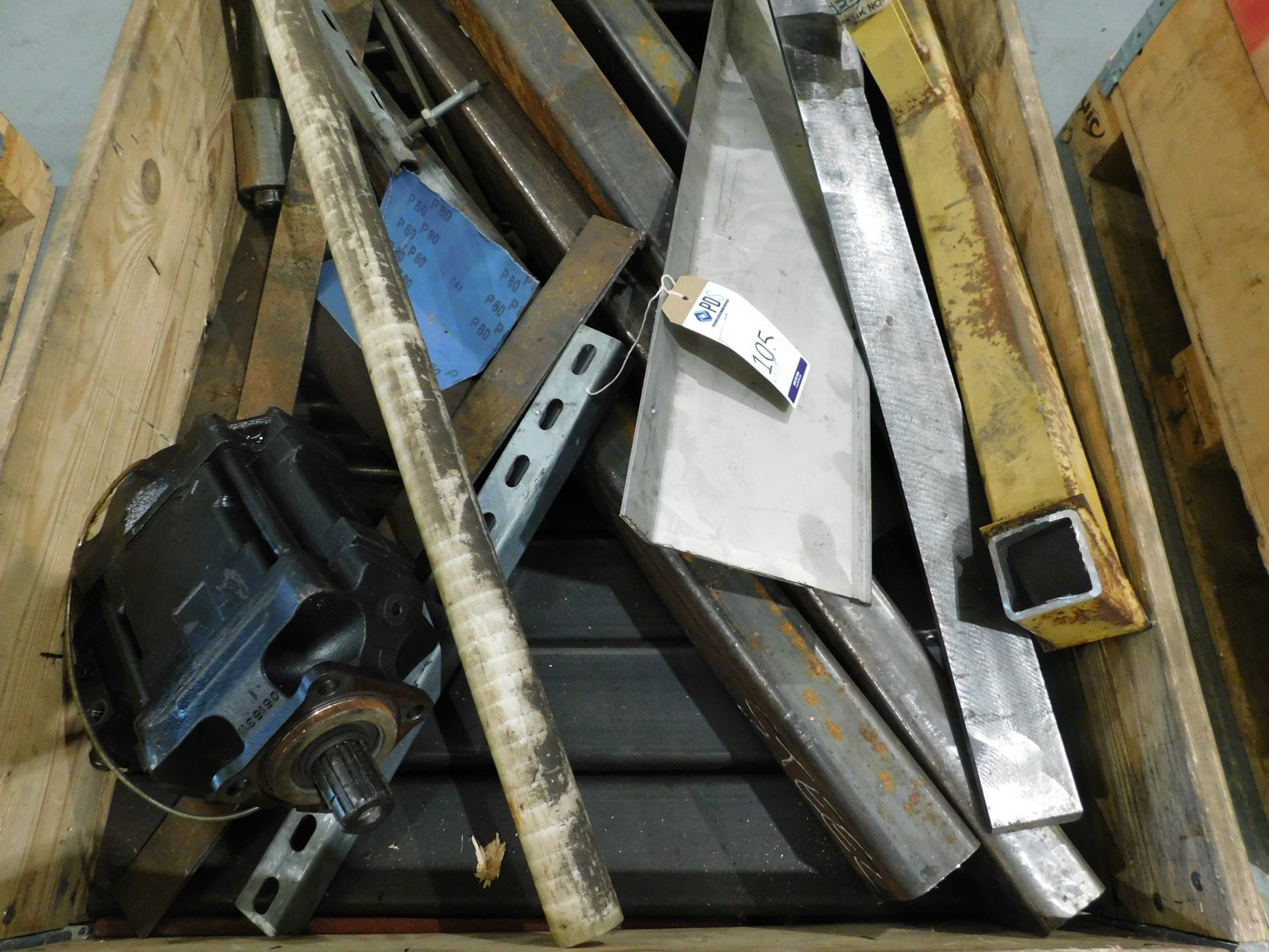 Contents of Pallet to Include Various Box Steel Offcuts (Located Rugby. Please Refer to General - Image 2 of 3