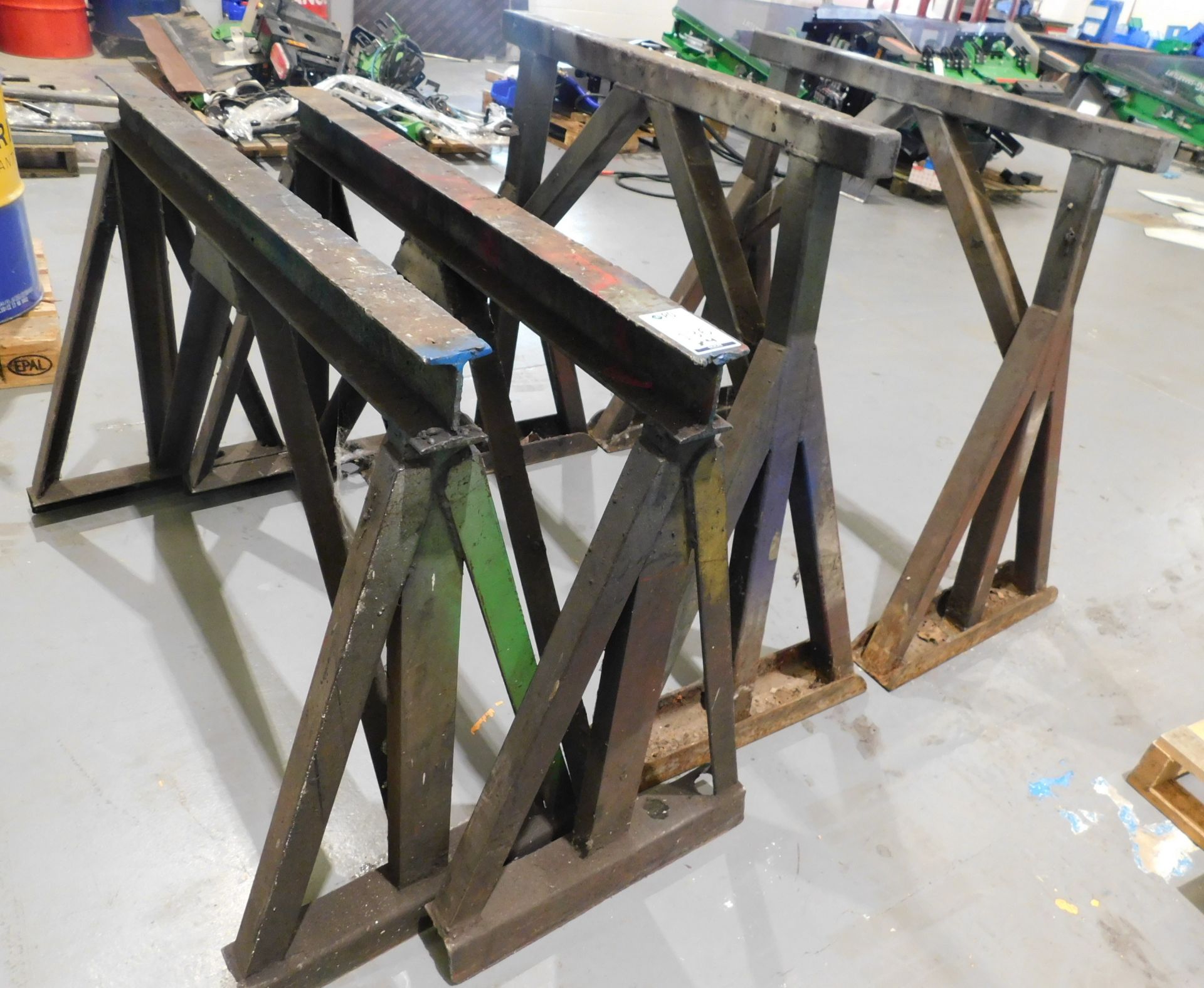 4 Steel Trestles (Located Rugby. Please Refer to General Notes)