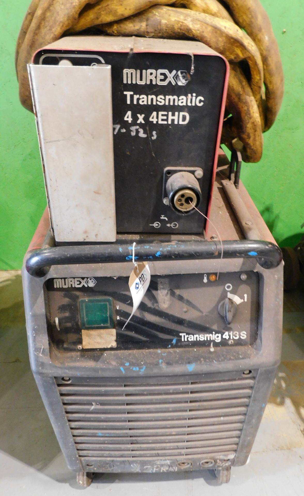 Murex Transmig 413S Welder with Transmatic 4x4 EHD Wire Feed (Located Rugby. Please Refer to General - Image 5 of 7