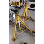 Pair of Somers AS10 7.5t Adjustable Axle/Chassis Stands (Located Rugby. Please Refer to General