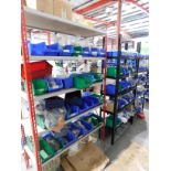 3 Shelving Units & Contents of Various Commercial Vehicles Components, Fixing, etc. (Located