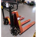 1000kg High Lift Pallet Truck (Located Rugby. Please Refer to General Notes)