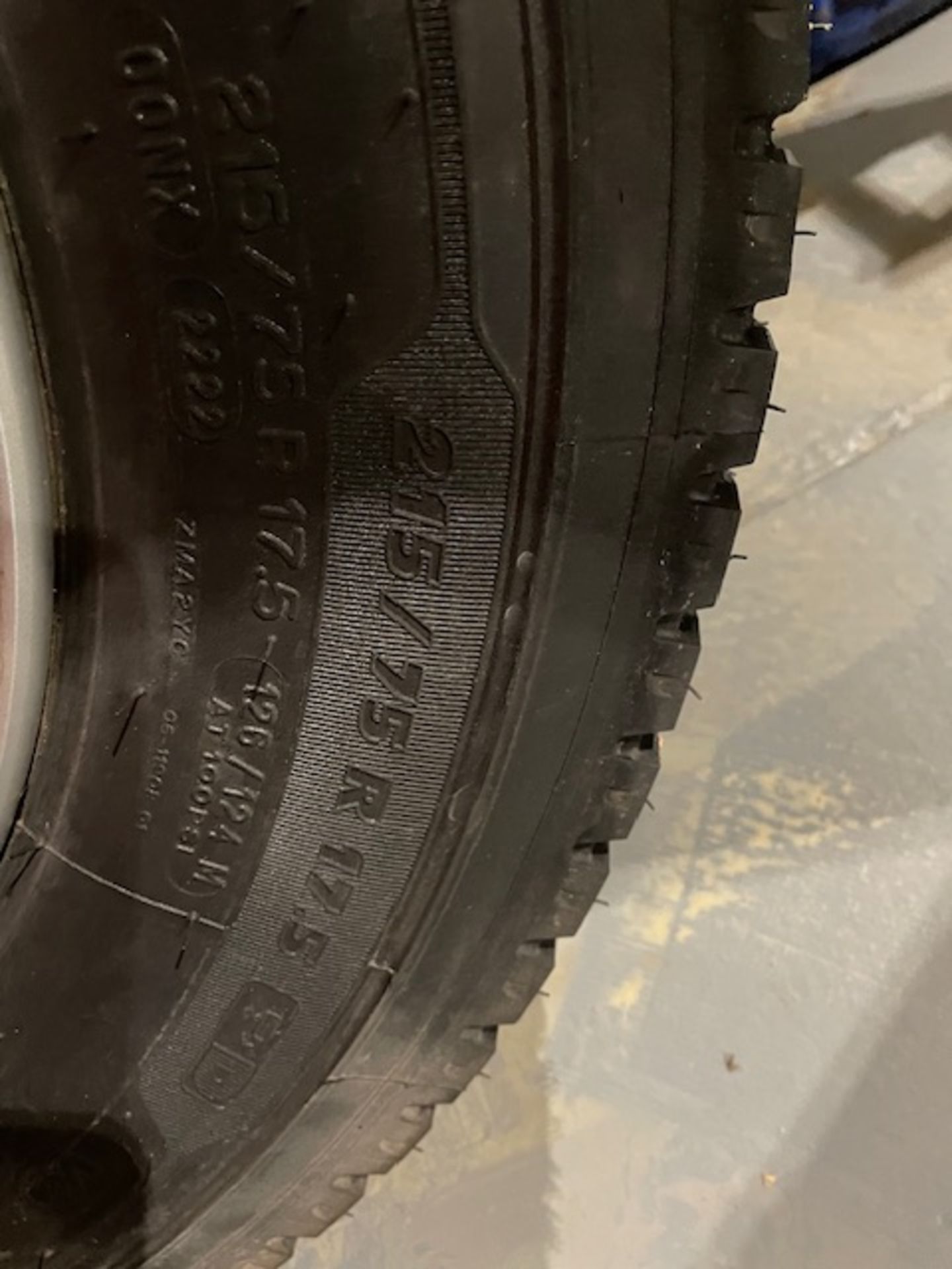 Michelin 215/75R 17.5 Commercial Tyre on Rim (Unused) (Located Rugby. Please Refer to General - Image 3 of 3