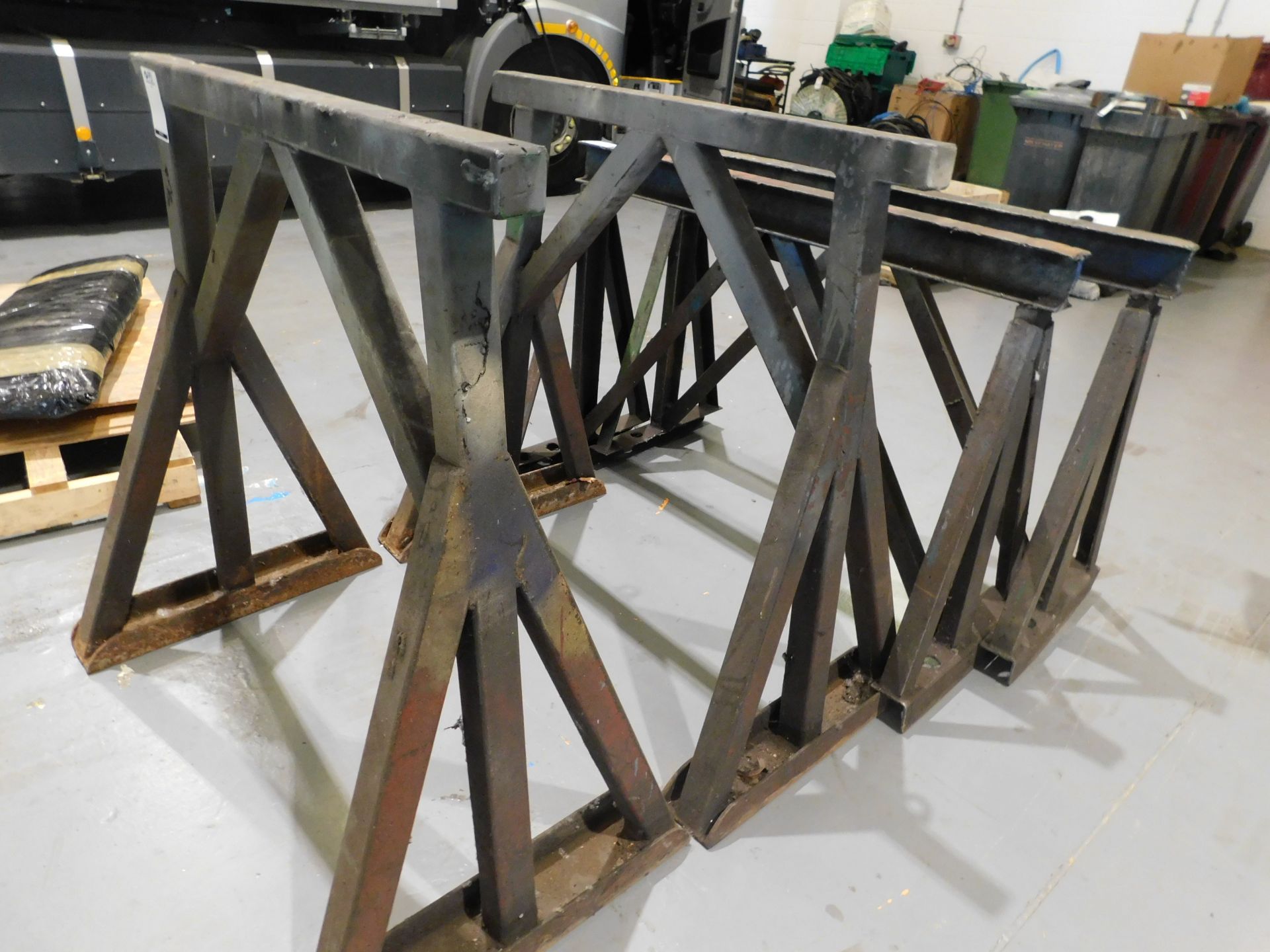 4 Steel Trestles (Located Rugby. Please Refer to General Notes) - Image 2 of 2