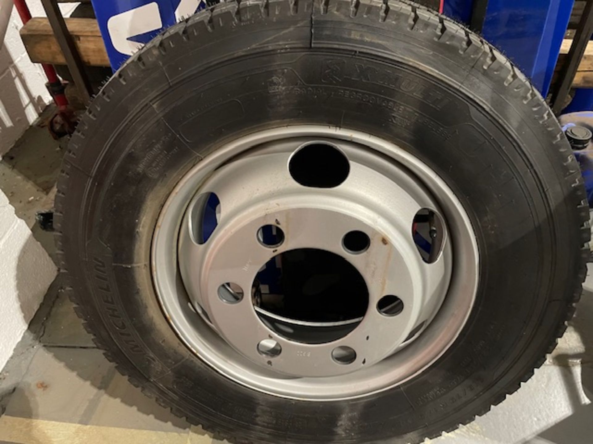 Michelin 215/75R 17.5 Commercial Tyre on Rim (Unused) (Located Rugby. Please Refer to General