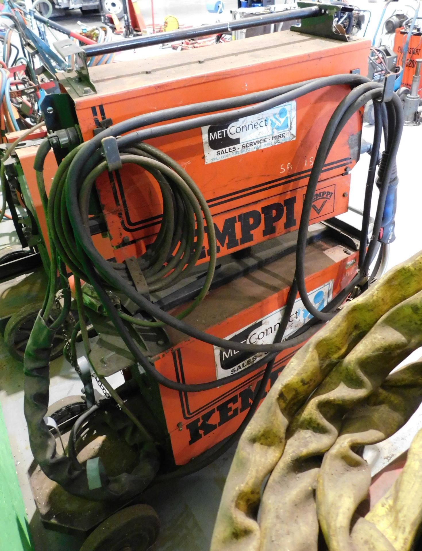 Kemppi PS3500 Welder witrh FP5SH FU 20 Wire Feed (Located Rugby. Please Refer to General Notes) - Bild 3 aus 8