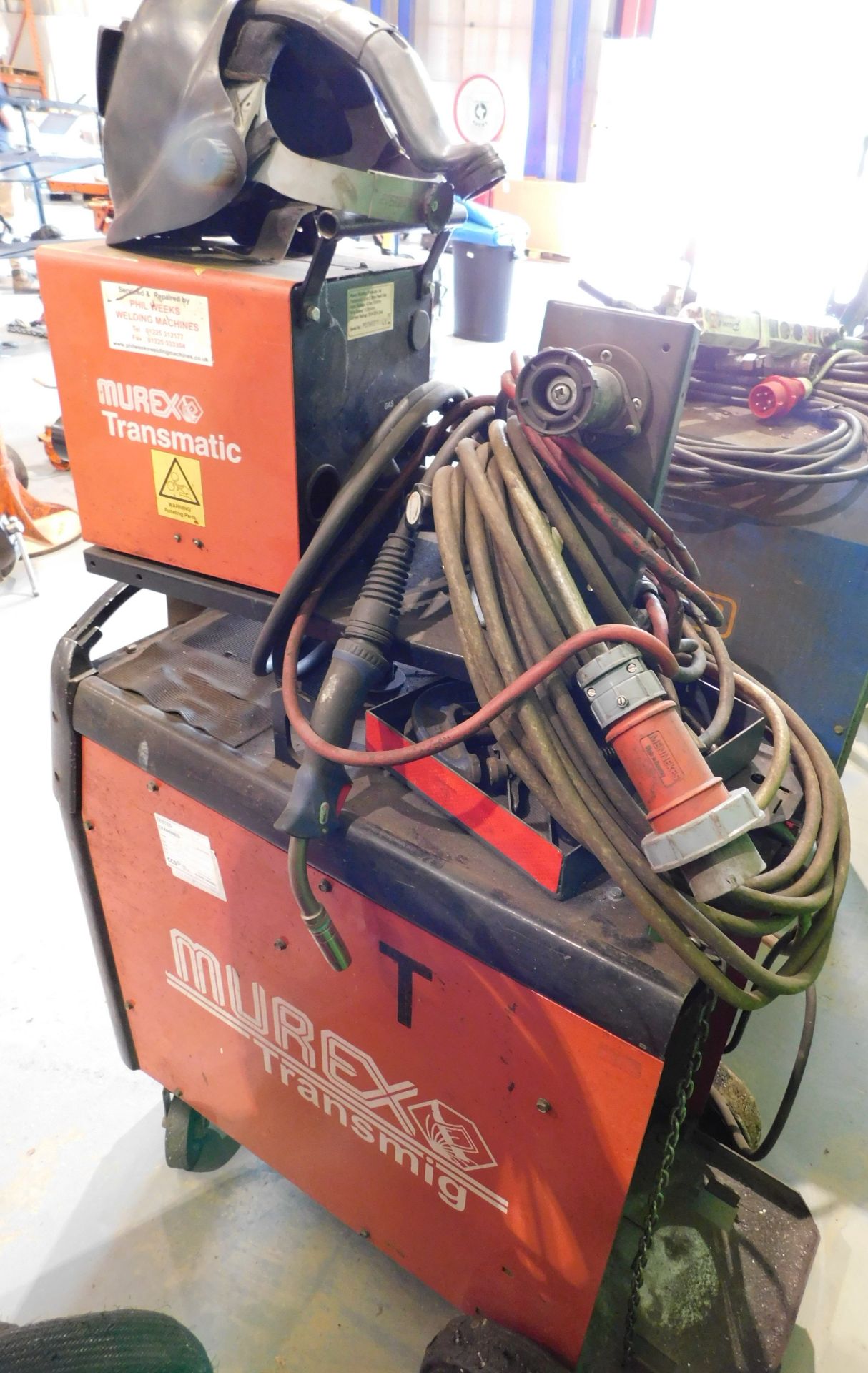 Murex Trans-Mig 406S Welder with Transmatic Lynx2 Wire Feed Unit (Located Rugby. Please Refer to - Image 4 of 8