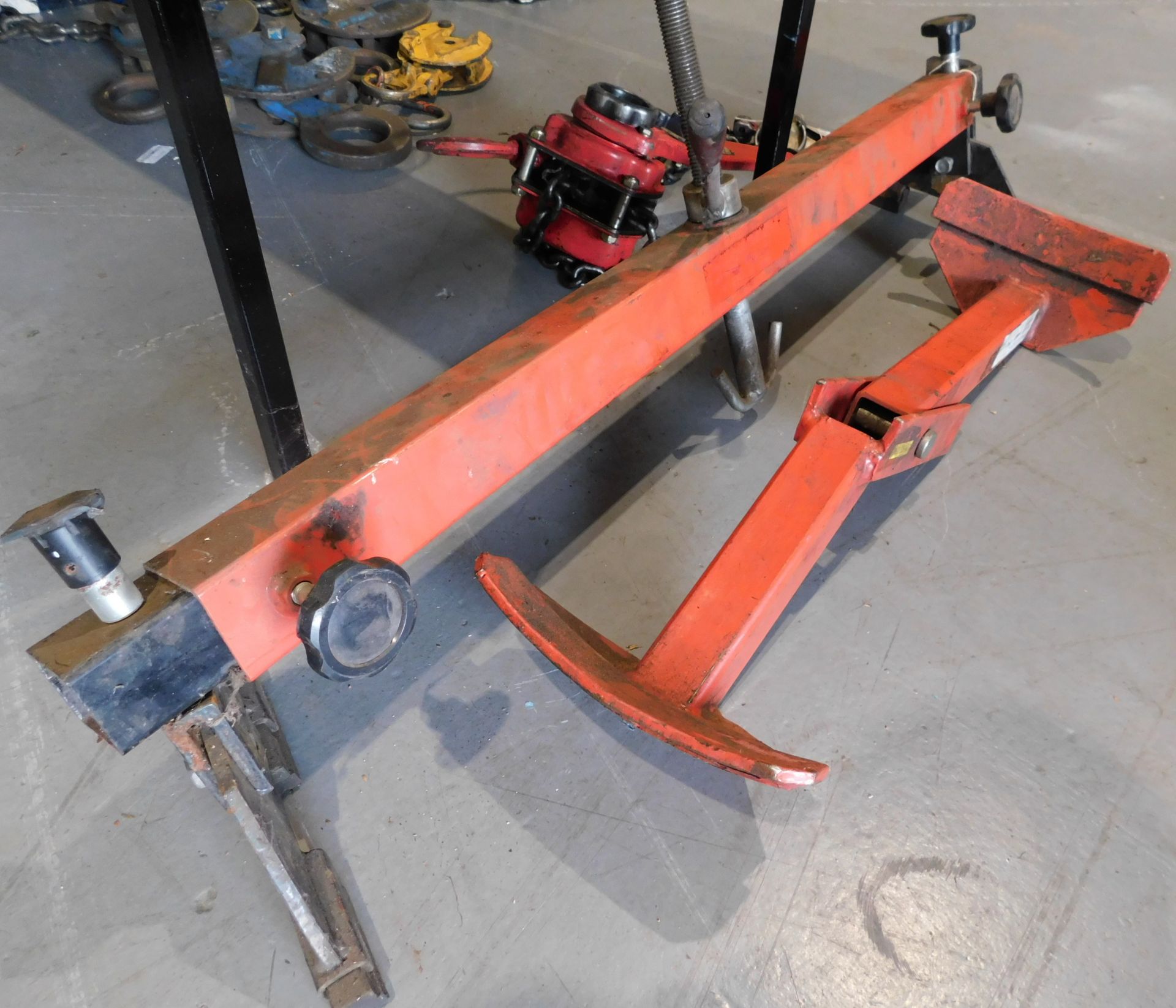 Large Capacity Spreader Bar with Barrell Clamp (Located Rugby. Please Refer to General Notes) - Image 2 of 2