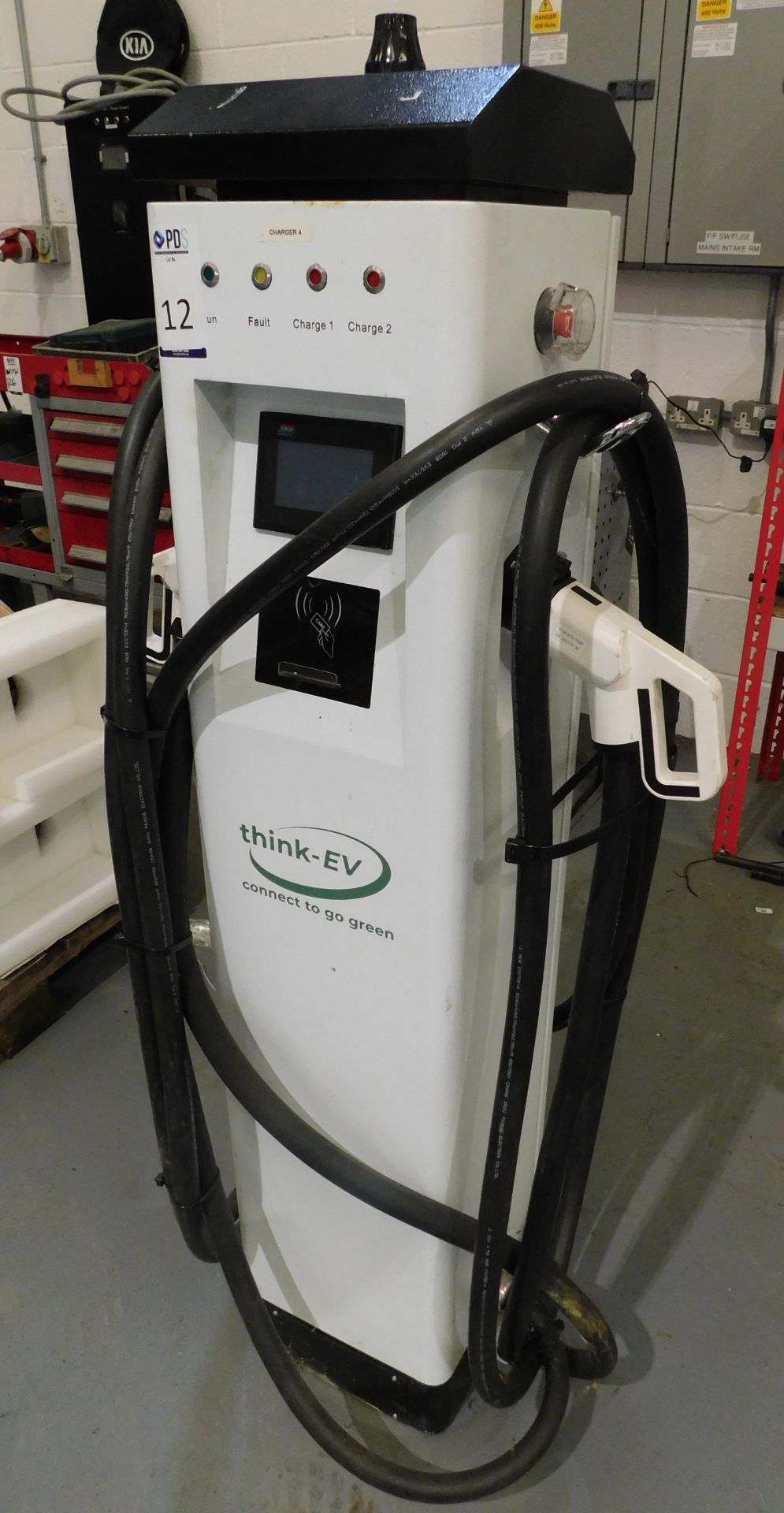 Think EV Freestanding Charging Tower (Located Rugby. Please Refer to General Notes)